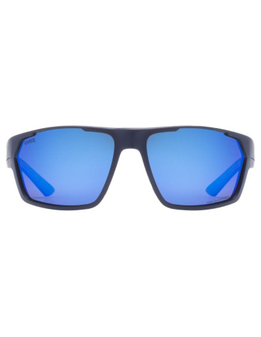 Uvex sportstyle 233 p okulary do wielu sportów unisex oprawki pełne granatowy (marynarski)