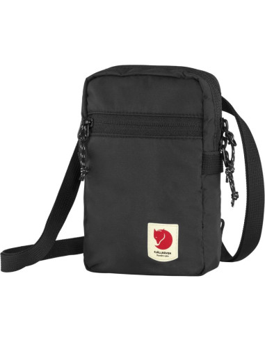 Fjällräven high coast pocket poliamidowy czarny unisex torba na krzyż