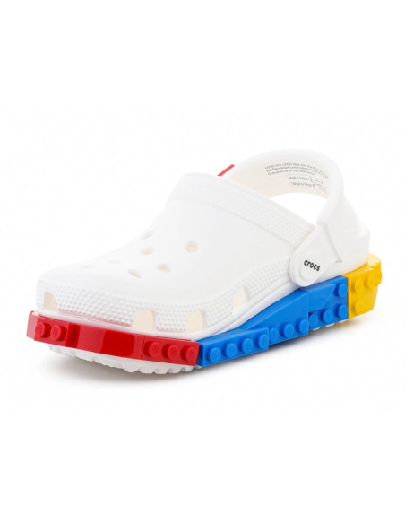 Crocs x lego 4lw system clog white 211874-100