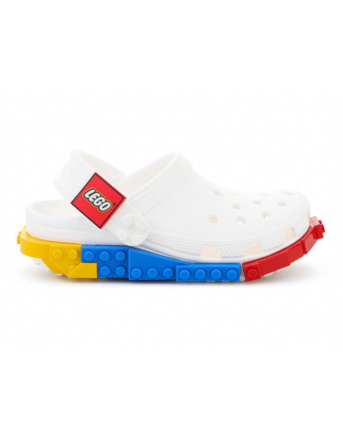 Crocs x lego 4lw system clog white 211874-100