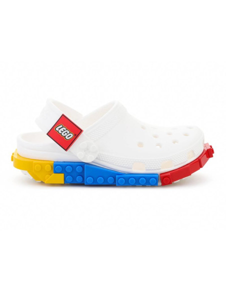 Crocs x lego 4lw system clog white 211874-100