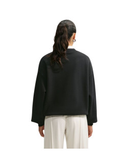 Bluza damska nike studio fleece czarna im8082 001 2