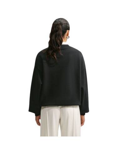 Bluza damska nike studio fleece czarna im8082 001