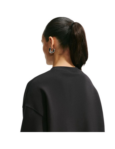 Bluza damska nike studio fleece czarna im8082 001