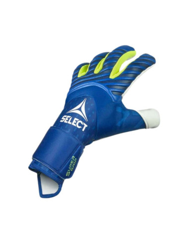 Rękawice bramkarskie select super grip 77 v26 niebieskie 500093