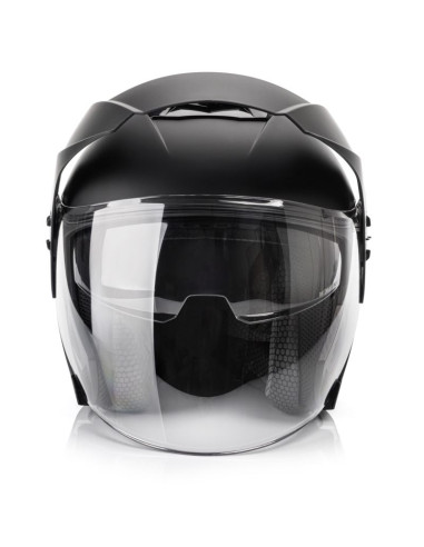 Kask motocyklowy meteor hekato m 57-58 cm czarny