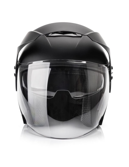 Kask motocyklowy meteor hekato m 57-58 cm czarny