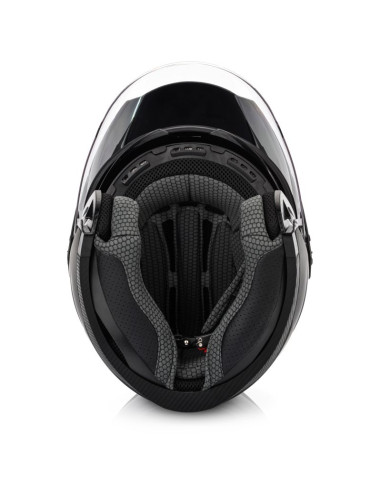 Kask motocyklowy meteor hekato m 57-58 cm czarny