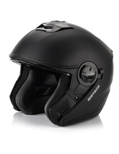 Kask motocyklowy meteor hekato l 59-60 cm czarny