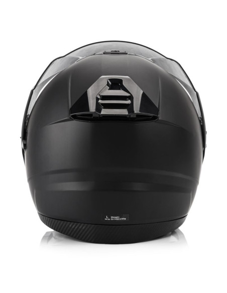 Kask motocyklowy meteor hekato l 59-60 cm czarny