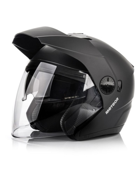 Kask motocyklowy meteor hekato xl 61 cm czarny