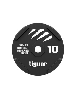 Tiguar bumper gumowy czarny 10 kg