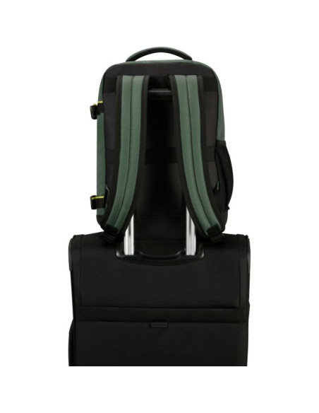 American tourister take2cabin s plecak plecak turystyczny zielony przetworzony politereftalan etylenu (rpet)
