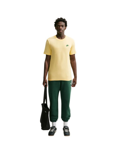 Spodnie męskie nike club zielone fn3808 323