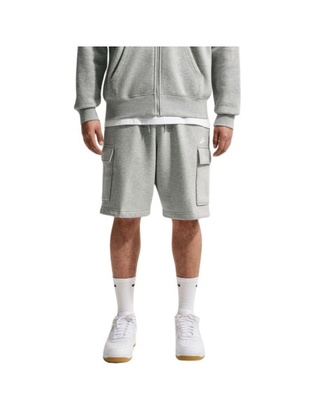Spodenki męskie nike club szare fn3525 063