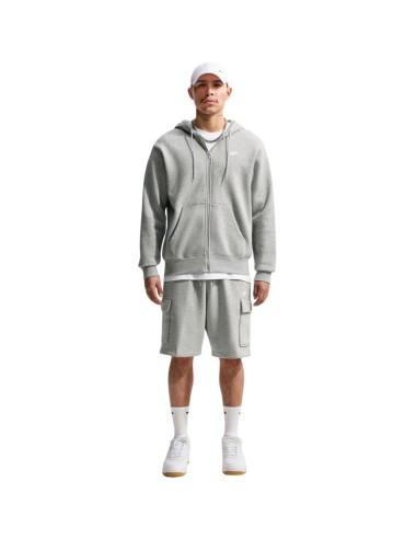Spodenki męskie nike club szare fn3525 063