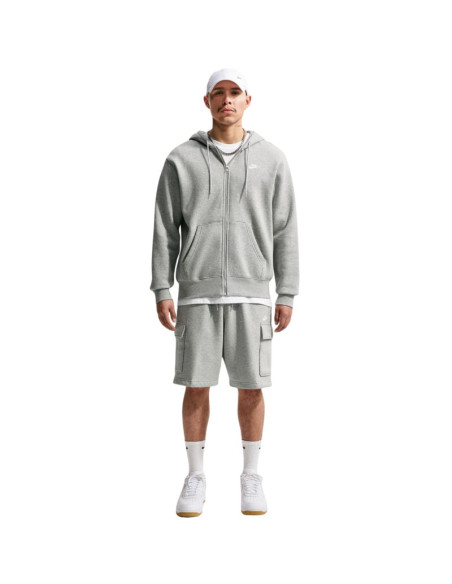 Spodenki męskie nike club szare fn3525 063