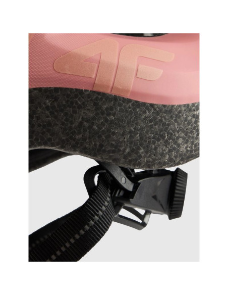 Kask rowerowy z odpinanym daszkiem dziecięcy 4f 4fjrss26ahelu129-56s