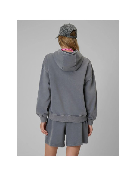 Bluza dresowa oversize z kapturem damska 4f 4frss26tswsf3189-27s