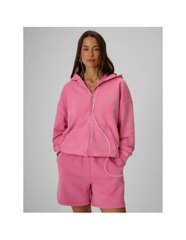 Bluza dresowa oversize z kapturem damska 4f 4frss26tswsf3189-55s