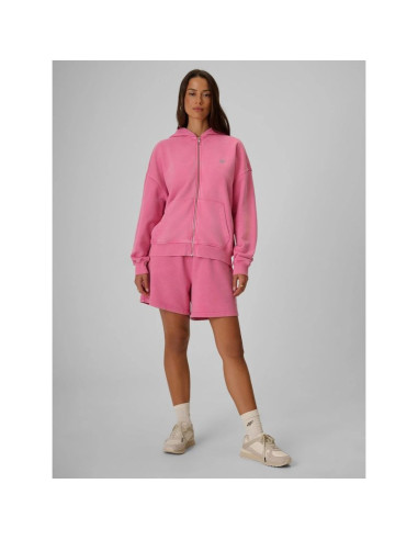 Bluza dresowa oversize z kapturem damska 4f 4frss26tswsf3189-55s