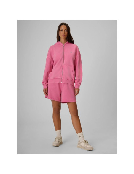 Bluza dresowa oversize z kapturem damska 4f 4frss26tswsf3189-55s
