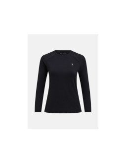 Koszulka termiczna peak performance spirit crew women czarny