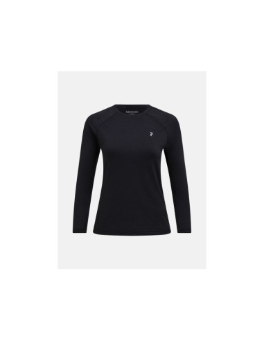 Koszulka termiczna peak performance spirit crew women czarny