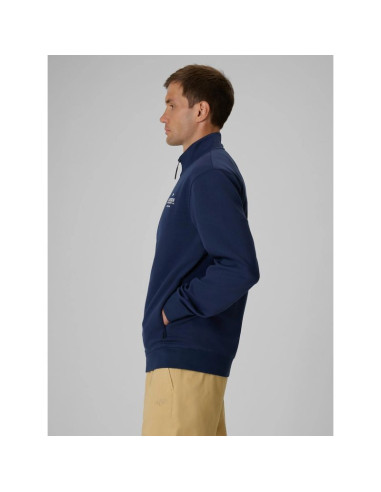 Bluza dresowa regular bez kaptura męska 4f 4frss26tswsm2977-31s