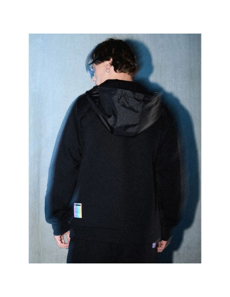 Bluza dresowa regular z kapturem męska 4f 4frss26tswsm2804-20s