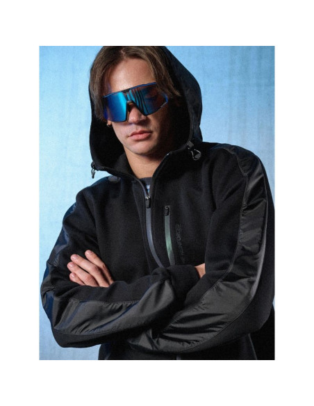 Bluza dresowa regular z kapturem męska 4f 4frss26tswsm2804-20s