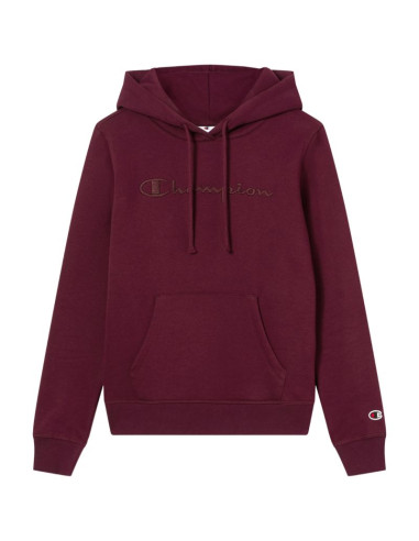 Bluza damska champion hooded sweatshirt bordowa 118379 rs522