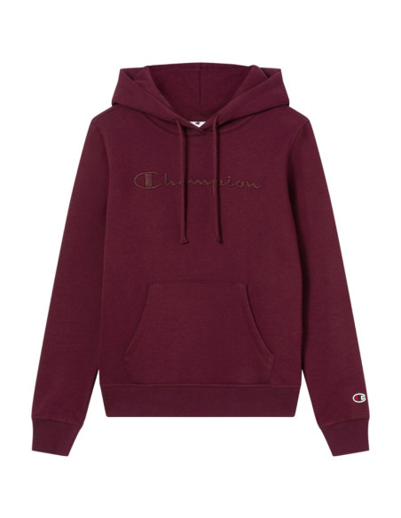 Bluza damska champion hooded sweatshirt bordowa 118379 rs522