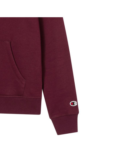 Bluza damska champion hooded sweatshirt bordowa 118379 rs522