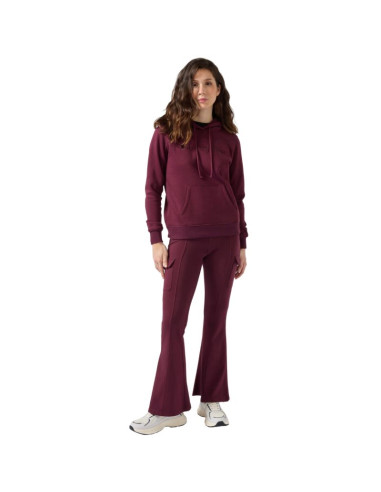 Bluza damska champion hooded sweatshirt bordowa 118379 rs522