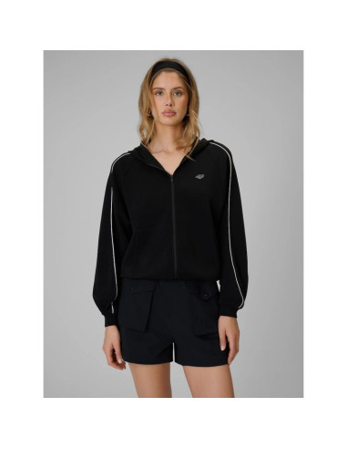 Bluza dresowa regular z kapturem damska 4f 4frss26tswsf2990-20s