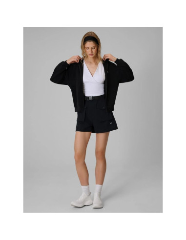Bluza dresowa regular z kapturem damska 4f 4frss26tswsf2990-20s
