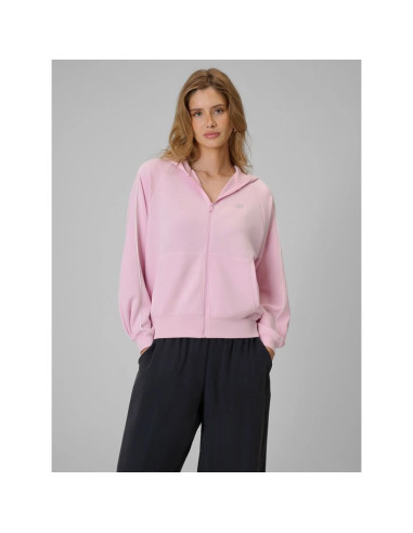 Bluza dresowa regular z kapturem damska 4f 4frss26tswsf2990-56s