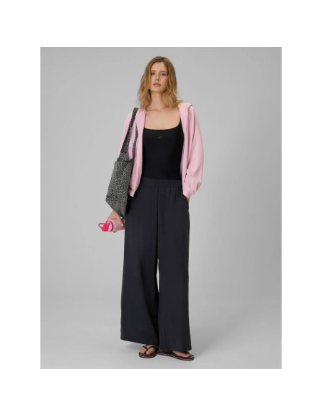 Bluza dresowa regular z kapturem damska 4f 4frss26tswsf2990-56s