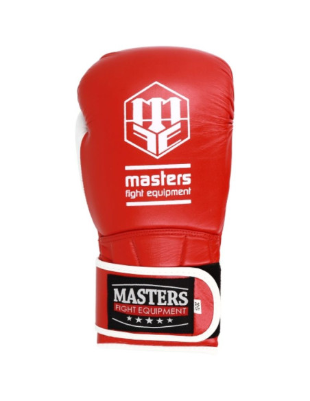 Rękawice bokserskie skórzane masters rbt-perfect-grip 12 oz
