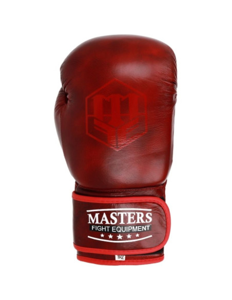 Rękawice bokserskie masters burgund ruby rbt-br-lx 10 oz
