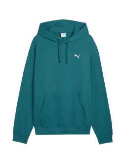 Bluza męska puma ess elevated relaxed hoodie zielona 692019 41