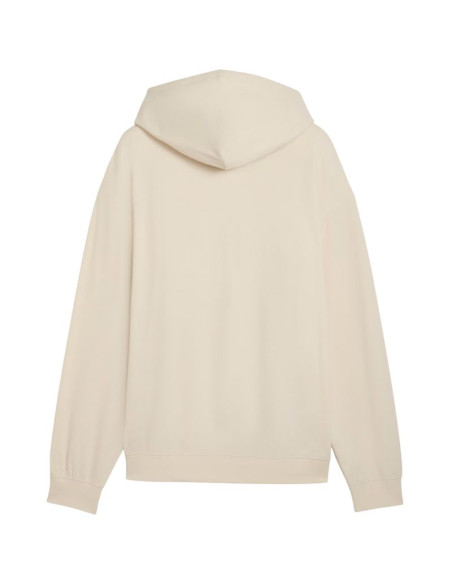 Bluza męska puma ess elevated relaxed hoodie beżowa 692019 87