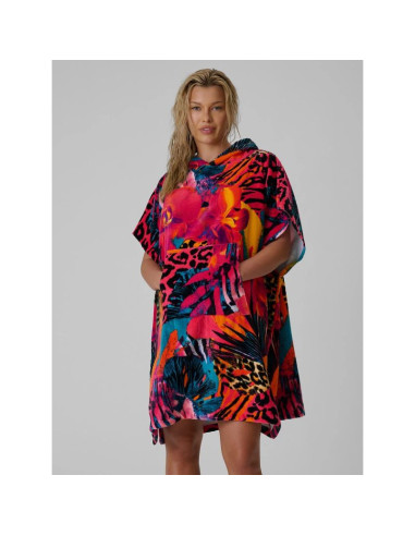 Poncho plażowe damskie 4f 4frss26tfpof001-90a