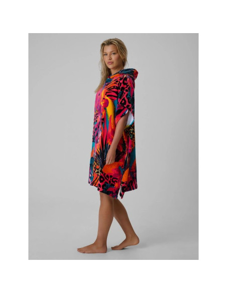 Poncho plażowe damskie 4f 4frss26tfpof001-90a