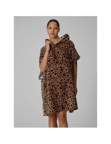 Poncho plażowe damskie 4f 4frss26tfpof001-92a