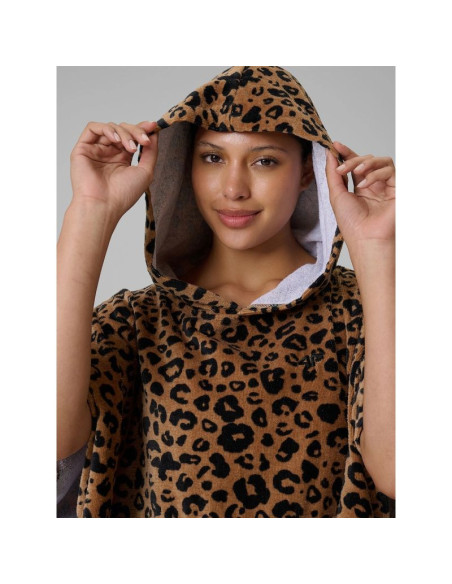 Poncho plażowe damskie 4f 4frss26tfpof001-92a