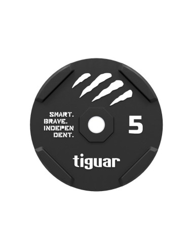 Tiguar bumper gumowy czarny 5 kg