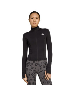 Bluza damska adidas optime essentials full-zip czarna jm9185