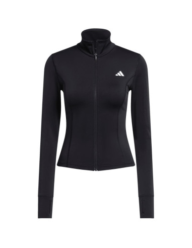 Bluza damska adidas optime essentials full-zip czarna jm9185